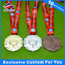 2015 High Performance Customized Gold Silver Bronze Medal